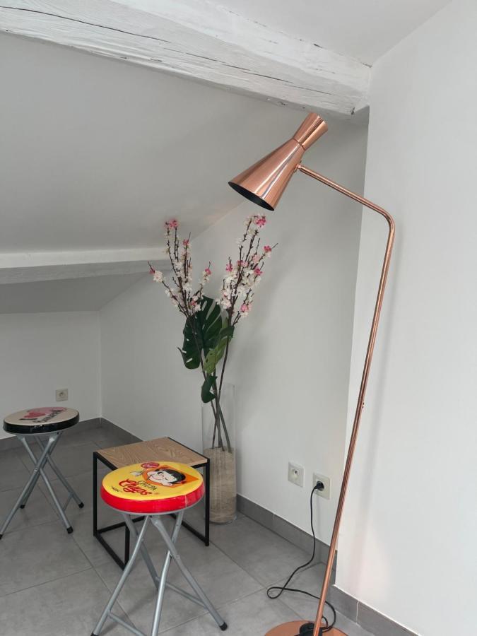 Appartement climatisé centre-ville de narbonne dans comble 4 couchages Esterno foto