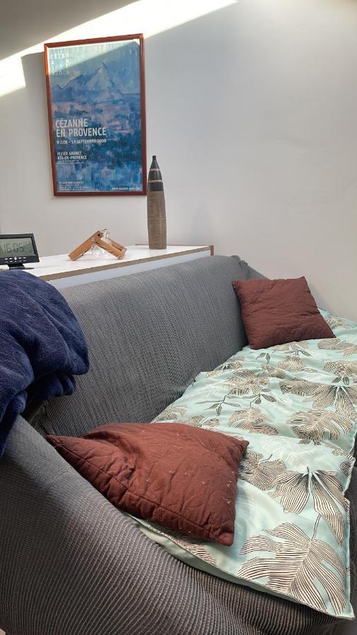 Appartement climatisé centre-ville de narbonne dans comble 4 couchages Esterno foto